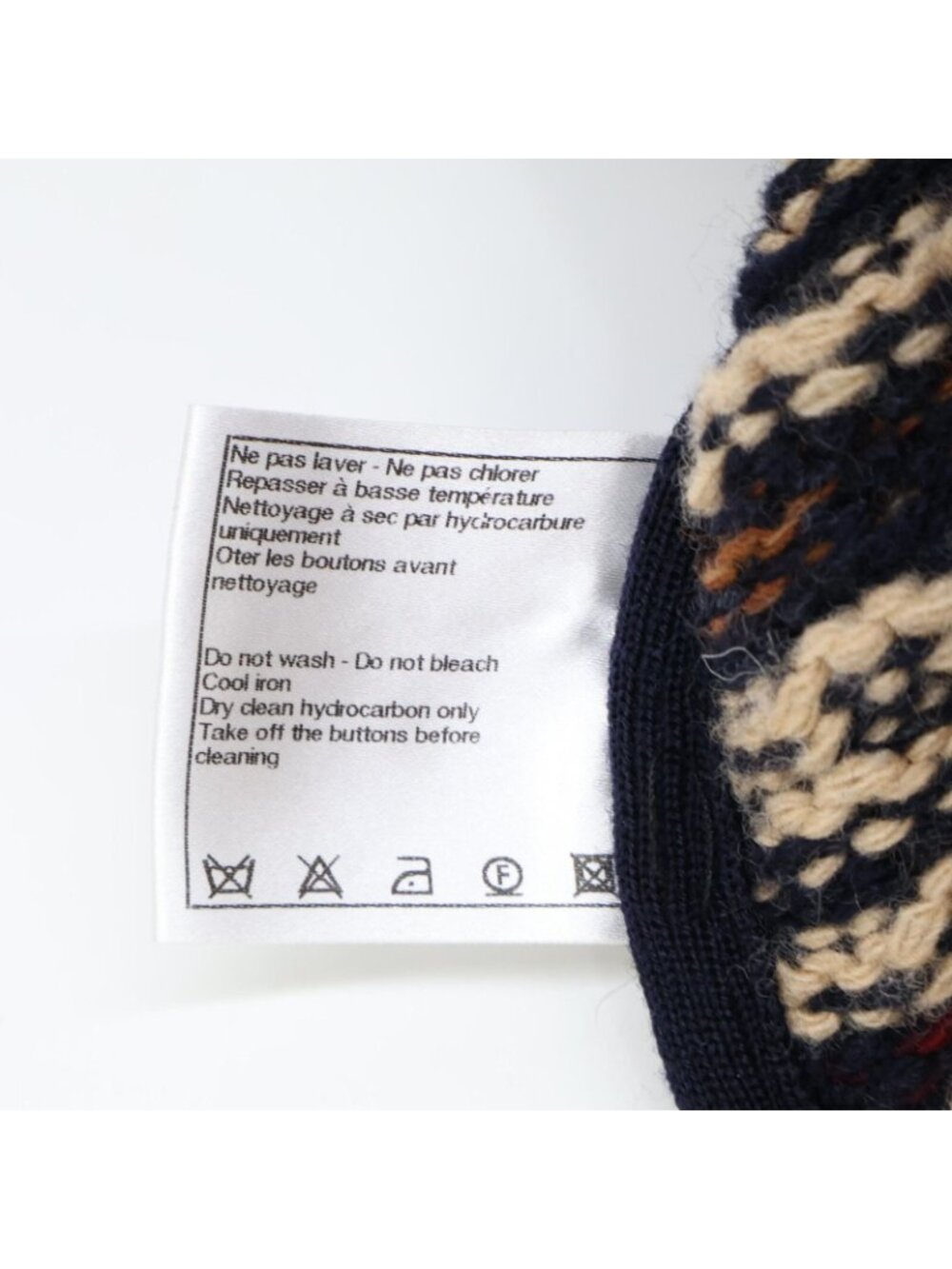 Chanel Gripoix Button Wool Cashmere Knit 36 Sweater - Picture 7 of 9